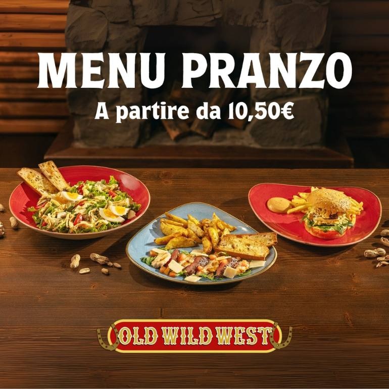 OLD WILD WEST – MENU PRANZO